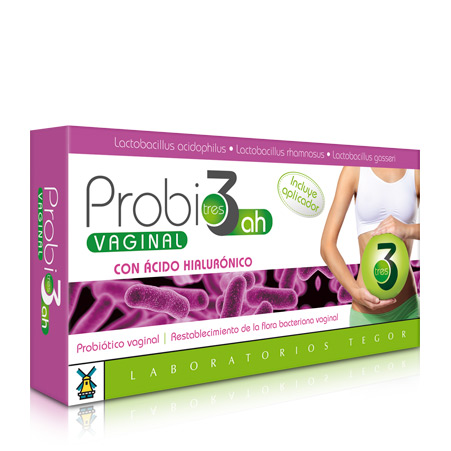 Probio3 vaginal con ácido hialurónio de laboratorios tegor