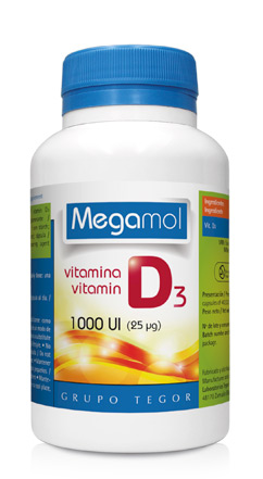 Megamol-viotamina-D3-laboratorios-tegor-Vitamina-D Imagen del Megamol D3
