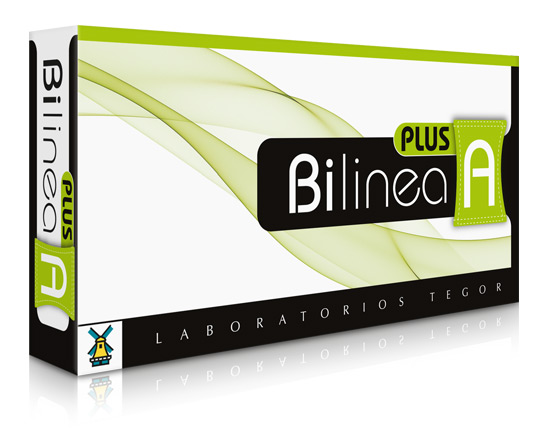 Imagen del estuche Bilinea Plus A de Laboratorios Tegor