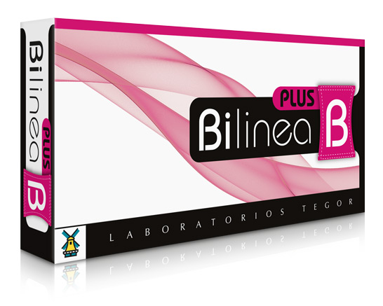 Imagen del estuche Bilinea Plus B de Laboratorios Tegor